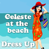 Celeste at the beach dress up